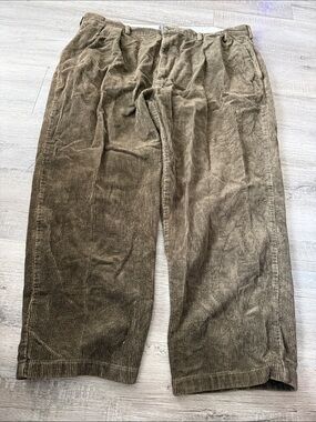 Polo by Ralph Lauren Men's Wide-Leg Corduroy Pants — Olive
